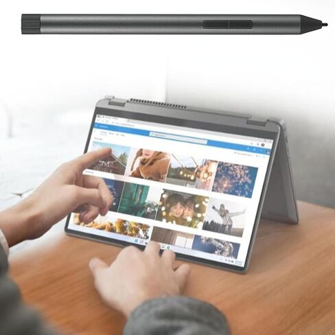 Digital Pen 2 for Lenovo Digital Pen 2,Compatible with Lenovo IdeaPad Flex 5/7 Series Pen,Yoga 6/7/9 Serise Pen,ThinkPad X/X1/L/P Serise Pen,ThinkBook 13x G2 IAP-21AT Pen,with Window Ink(Grey) in Saudi Arabia