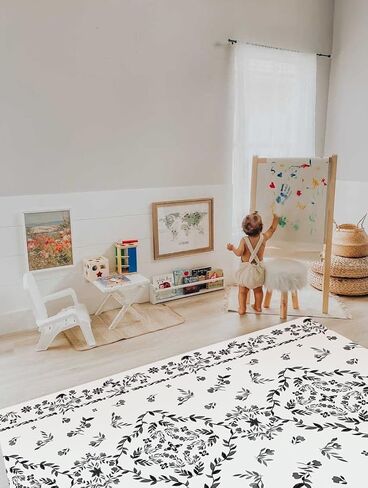 The Shwally PlayMat - Soft Baby Play Mat - Reversible Foam Floor Mat - Waterproof, Wipe-Clean, Durable, Non-Toxic and Hypoallergenic - Large (6.5' X 4.5') in Saudi Arabia