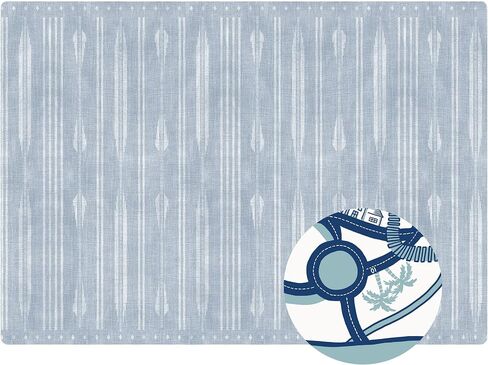 The Shwally PlayMat - Soft Baby Play Mat - Reversible Foam Floor Mat - Waterproof, Wipe-Clean, Durable, Non-Toxic and Hypoallergenic - Large (6.5' X 4.5') in Saudi Arabia