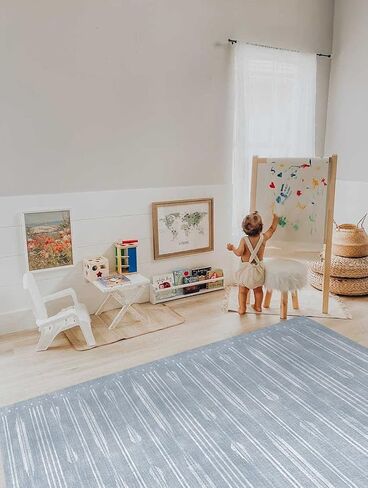 The Shwally PlayMat - Soft Baby Play Mat - Reversible Foam Floor Mat - Waterproof, Wipe-Clean, Durable, Non-Toxic and Hypoallergenic - Large (6.5' X 4.5') in Saudi Arabia