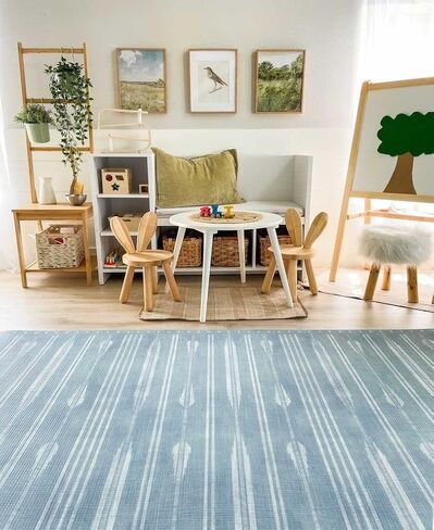 The Shwally PlayMat - Soft Baby Play Mat - Reversible Foam Floor Mat - Waterproof, Wipe-Clean, Durable, Non-Toxic and Hypoallergenic - Large (6.5' X 4.5') in Saudi Arabia