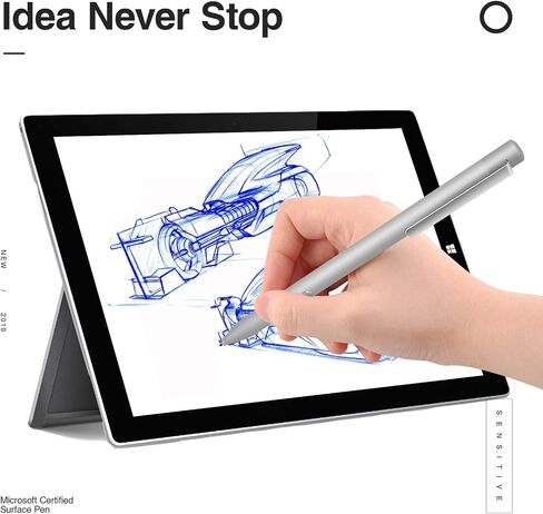 Surface Pen, Skymirror Microsoft Pen Compatible with Surface Pro 11/10/9/8/7+/X/7/6/5/4/3, Surface Book 3/2/1, Surface Go, Surface Laptop, Surface Go Laptop with high Pressure Sensitivity in Saudi Arabia