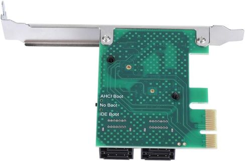 محول PCI Express إلى SATA، بطاقة توسيع PCIE ذات 4 منافذ إلى SATA 3.0 6G بطاقة توسيع SATA 3.0. in Saudi Arabia