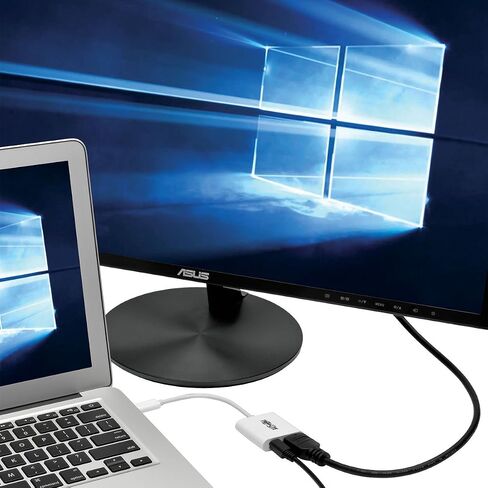 محول فيديو Tripp Lite USB C إلى HDMI 4Kx2K مع منفذ شحن USB-C PD، متوافق مع Thunderbolt 3، USB-C، USB Type-C، USB Type C 6in (U444-06N-H4-C) in Saudi Arabia