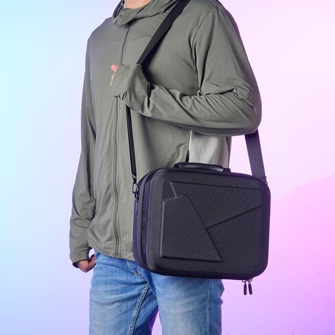 Carrying Case Compatible with Apple Vision Pro and Accessories, Portable Case for Travel and Home Storage (Classic Black) in Saudi Arabia