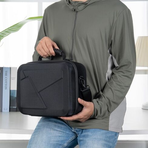Carrying Case Compatible with Apple Vision Pro and Accessories, Portable Case for Travel and Home Storage (Classic Black) in Saudi Arabia