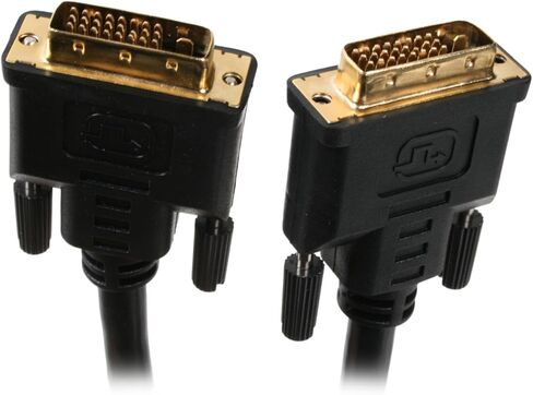 Nippon Labs كابل ذكر DVI 6 DD 6' DVI-D ذكر مزدوج إلى DVI-D مطلي بالذهب in Kuwait