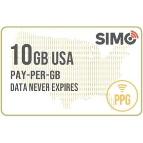 Solis US Pay-Per-GB Card 10GB