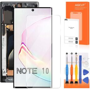 INCELL for Samsung Galaxy Note 10 Screen Replacement for Samsung Note10 LCD Display SM-N970F SM-N970W SM-N970U LCD Digitizer Screen Touch Assembly with Frame++Installation Video(No Fingerprint)