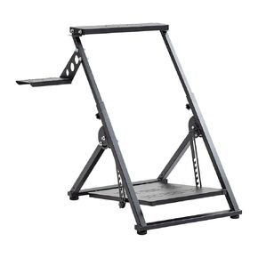 حامل عجلة القيادة Marada Upgrade X Mount متوافق مع PXN، Thrustmaster، Logitech، وحدة تحكم Fanatec، إطار لعبة قيادة قابل للطي وقابل للتعديل، العجلة ومبدل الحركة والدواسة وفرامل اليد غير متضمنة in Kuwait