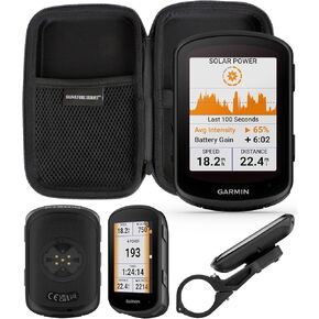 Garmin Edge 540 Compact GPS Cycling Handheld Computer with Naviation and Signature Series Hard Case