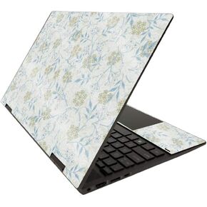 MightySkins Glossy Glitter Skin for HP Envy x360 15" (2020) - Jasmine | Protective, Durable High-Gloss Glitter Finish | Easy to Apply, Remove, and Change Styles | Made in The USA