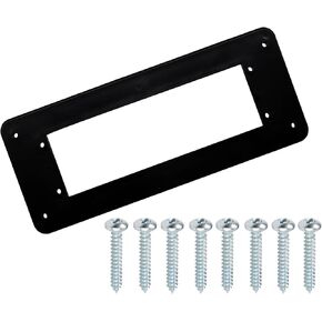 Adapter Plate, Mounting Plate with 8 screws, Fit for FUSION MS-RA70, MS-RA70N, MS-RA70NSX Marine Entertainment System