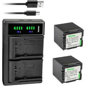 بطارية Kastar DZ-BP21 وشاحن USB LTD2 متوافق مع هيتاشي DZ-BP7، DZ-BP7S، DZ-BP14، BP14R، DZ-BP14S، DZ-BP21S، DZ-BP21SJ in Kuwait