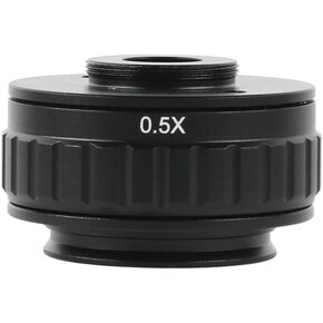 C Mount Adapters Lens 0.5X CTV for Trinocular Stereo Microscope 38MM Interface