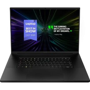 كمبيوتر محمول للألعاب Razer Blade 18 (2024): NVIDIA GeForce RTX 4090 - وحدة المعالجة المركزية Intel Core i9 14900HX من الجيل الرابع عشر - شاشة 18 بوصة UHD+ 4K 200 هرتز - ذاكرة الوصول العشوائي 64 جيجابايت - 2 تيرابايت + 2 تيرابايت SSD - Thunderbolt 5 - Win in Saudi Arabia
