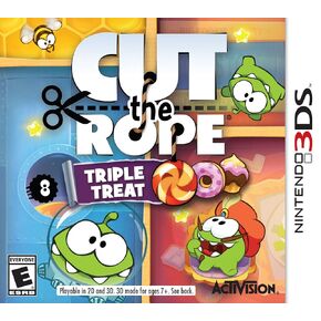 Cut The Rope: Triple Treat - Nintendo 3DS (Renewed)