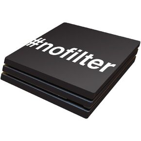 MightySkins Skin Compatible with Sony Playstation 4 Pro PS4 – No Filter | Protective, Durable, and Unique Vinyl Decal wrap Cover | Easy to Apply, Remove, and Change Styles | Made in The USA