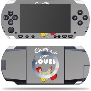 MightySkins Skin Compatible with Sony PSP – Crazy Chicken Lover | Protective, Durable, and Unique Vinyl Decal wrap Cover | Easy to Apply, Remove, and Change Styles | Made in The USA