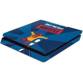 MightySkins Skin Compatible with Sony Playstation 4 Slim PS4 – Best Wrestle | Protective, Durable, and Unique Vinyl Decal wrap Cover | Easy to Apply, Remove, and Change Styles | Made in The USA