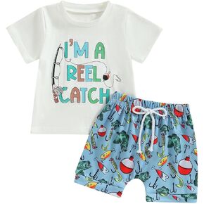 Western Baby Boy Clothes Farm Cow Print T Shirt Casual Shorts Set Cute Toddler Summer Outfits