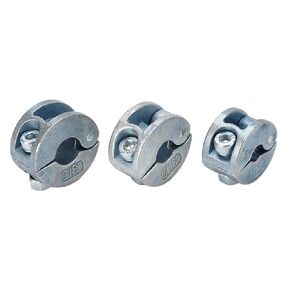 Drill Stopper Collars, 3PCS Stop Collar Set, Drill Bit Depth Stop, Drill Stop Bit Collar Set with Hex Wrench Open Type, Mechanicalcomponents