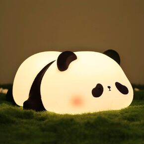 Lampeez Frog Night Light, Cute Frog Gifts for Kids, Soft Silicone Lamp Kids Nursery Nightlight LED Touch Light, Kids Bedroom Decor as Xmas Birthday Gifts for Boys Girls