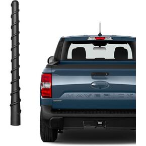 MCPZ-18A886-A Radio Antenna Mast Fit for Ford Maverick (2022-2024) | Bronco Sport (2021-2024) | 7" Spiril Flexible Rubber Antenna, Optimized AM/FM Radio Reception Accessories