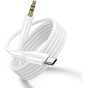 Samsung USB C to 3.5mm Aux Audio Cable,3FT Type C to 3.5mm Male Headphone Jack Adapter Car Stereo Cord for Samsung Galaxy A15 A54 A35 A55 A14 S24 S23 Ultra S22 S21 S20,Pixel 9 8a 8 7 6,iPhone 15,iPad