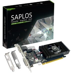 Geforce GTX 750 Ti Graphics Card, 4GB GDDR5 128-bit, DVI-D, HDMI, VGA, Low Profile, Video Card PC, GPU, PCI Express x16