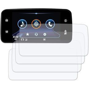 Speedo Angels Dashboard Screen Protector for HARLEY DAVIDSON BOOM! BOX GTS (2019+) 2 x Ultra Clear & 2 x Anti Glare