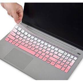 Keyboard Cover for 2024 2023 Lenovo V15 15.6", 2023 2022 Lenovo IdeaPad 1/IdeaPad 1i 15.6 inch Laptop 15ADA07 15IAU7 15ALC7 15IJL7, Lenovo IdeaPad 2024 15.6 Keyboard Skin, Clear