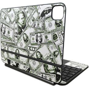 Skin Compatible with Apple Magic Keyboard for iPad Pro 11‑inch (M4) 2024 - Action Fish Puzzle - Premium 3M Vinyl Protective Wrap Decal Cover - Easy to Apply | Crafted in The USA by MightySkins