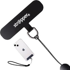 Strapper, Phone Wrist Strap, Phone Tether Tab, Metal Patch, Anti Theft Phone Strap, Phone Leash, Wrist Strap for Phone Case
