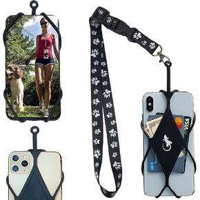 Gecko Travel Tech Cell Phone Holder for Walking with Universal Lanyard Phone Case for Most Smartphones in Kuwait