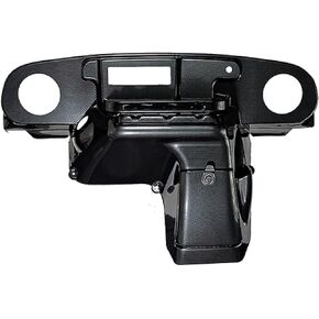 Red Hawk DASH-1002 Dash Compatible With/Replacement For E-Z-Go TXT 1994-2013, 2014+ with Modification Deluxe with Radio/Speaker Cutout, Carbon Fiber, Includes Custom Dash, Mounting Hardware Golf Carts