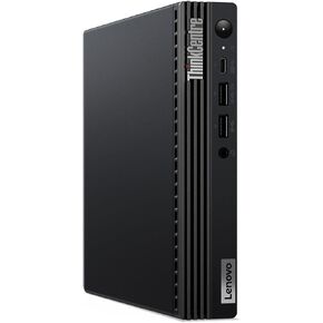 Lenovo ThinkCentre M70q Gen 3: Compact Desktop Computer with Intel Core i7 12th Gen, 4.60 GHz, 16GB DDR4 RAM, 512GB SSD - Windows 11 Pro - Intel UHD Graphics - Mini PC in Black (11T3000RUS)