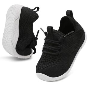 Toddler Boys Girls Shoes Little Kids Sneakers Lightweight Breathable Slip on Walking Tennis Shoes