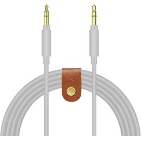 Geekria Audio Cable Compatible with Beats Studio Pro, Mixr, Pro, Executive, Solo 4, Solo 3, Studio 3, Studio 2 Headphones Cable, 1/8" (3.5mm) to 3.5mm Aux Replacement Stereo Cord (4 ft/1.2 m)