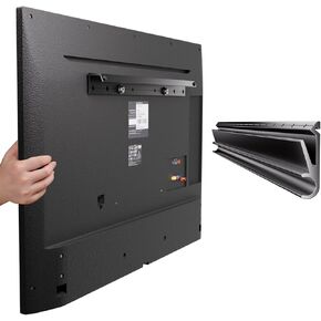 No Stud TV Wall Mount for All Brand 22-55Inch TVs, 2Pack Universal Studless TV Drywall Mount Bracket for Flat Screen TVs, Low Profile, Loading Capacity 100lbs, Vesa 200x100 to 400 x 400mm