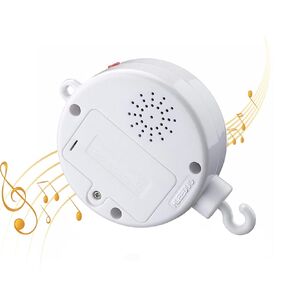 crib mobile motor music box spinner,mobile rotating box，mobile music box plays 35 lullabies crib mobile toys attachment