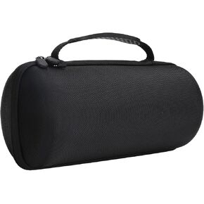 Hard Case Bag for Bose Revolve+ II, EVA Carrying Case Replacement Portable Storage Bag for Revolve+ II Wireless Speakers, with Adjustable Strap(Black)
