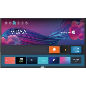 Jensen JE3223S 32" LED Smart TV, Black; 110VAC; 1366 x 768 Max Resolution; 2X HDMI Ports; 40W; 2X USB Ports; Downward-facing Speakers; VESA Mounting Patttern