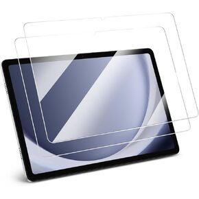 Fintie 2 Pack Screen Protector for Samsung Galaxy Tab A9 Plus/A9+ 5G 11 Inch 2023 Model (SM-X210/X216/X218), 9H Tempered Glass Screen Protector, HD Clear/Anti Scratch/Bubble Free