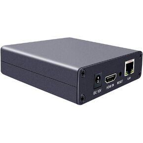 ISEEVY H.265 H.264 HDMI Video Encoder HDMI to IP Streamer for IPTV Live Stream Broadcast Support RTMP RTMPS RTSP RTP UDP HTTP FLV HLS TS SRT and Live Platforms