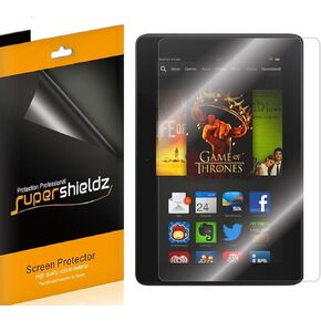 Supershieldz (3 Pack) Anti Glare and Anti Fingerprint (Matte) Screen Protector Designed for Kindle Fire HDX 7 inch Tablet (2013 Release Only)