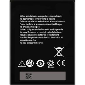 [Upgraded] Battery for Li3826T43P4h705949, 2600mAh Replacement Battery for ZTE Blade A3 Joy Z5156CC / ZTE Blade A3 Prime Z5157V z5156cc