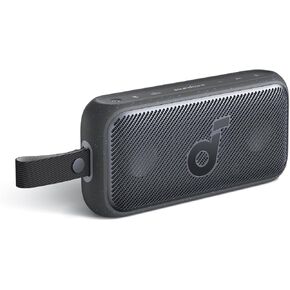 Soundcore Motion 300 Wireless Hi-Res Portable Speaker with BassUp, Bluetooth Speaker with SmartTune Technology, 30W Stereo Sound, 13H Playback, and IPX7 Waterproof, for Backyard, Camping (Renewed)