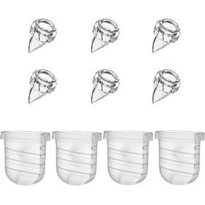 10pcs Duckbill Values&Silicone Diaphragm Compatible with NCVI NICEGREEN Nuliie Zooawa S32 Breast Pump Parts Replacement Accessories