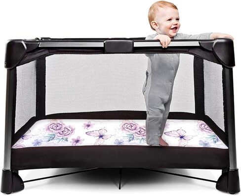 AMROSE 3 Pack Changing Pad Covers, 32" x 16" Ultra Soft Microfiber Diaper Change Table Sheets for Baby Girls, Violet in Kuwait